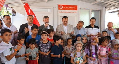 Altınözü’nde Hacı Mine Karasu Kur’an Kursu Hizmete Açıldı