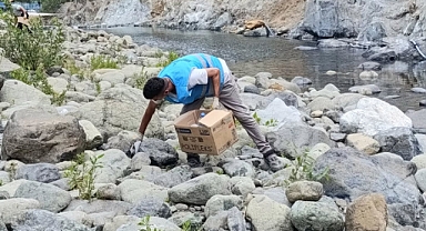 Arsuz’da Nehir Kenarında Temizlik ve Çevre Denetimi