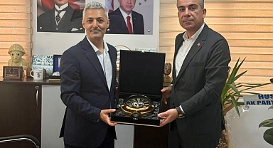 BAŞKAN ÇELİK’TEN İL MÜDÜRÜ DİNÇ’E ZİYARET