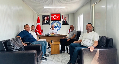BAŞKAN TUTAR, İŞ İNSANLARI HEYETİNİ KABUL ETTİ