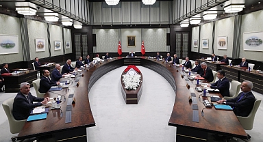 Cumhurbaşkanlığı Kabinesi Cumhurbaşkanı Erdoğan Başkanlığında Toplandı