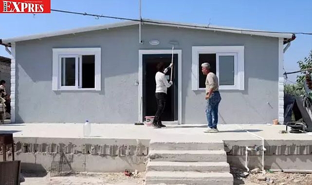 DEPREMZEDE AİLEYE EV DESTEĞİ