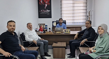 Eğitim-Bir-Sen Hatay 1 No’lu Şube'den Milli Eğitim Müdürlüğü’ne Ziyaret