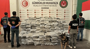 Gümrükler Muhafaza Ekiplerinden Uyuşturucuya Ağır Darbe