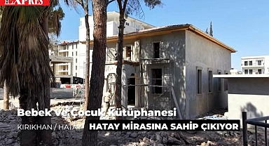 HATAY'A MASAL GİBİ KÜTÜPHANE GELİYOR!