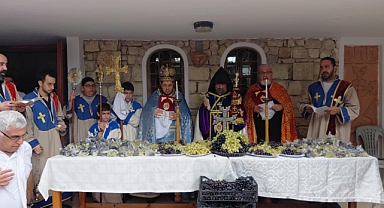 Hatay'da Meryem Ana Yortusu Kutlandı