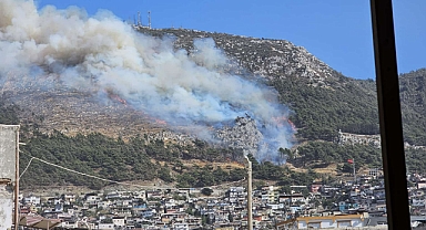 HATAY'DA ORMAN YANGINI