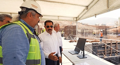 İskenderun 600 Yataklı Devlet Hastanesi İnşaatında Son Durum