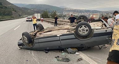 İSKENDERUN TEM'DE FECİ KAZA!