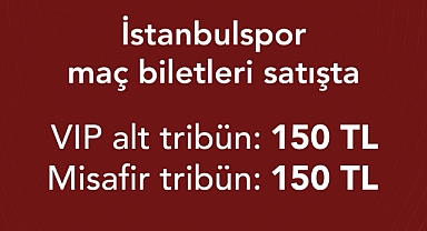 İstanbulspor – Hatayspor Maçı Biletleri Satışta