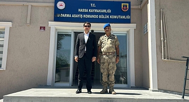 Kaymakam Kahraman’dan Komando Bölük Komutanlığı’na Ziyaret