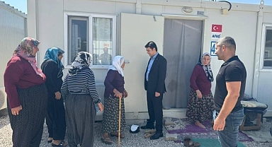 Kaymakam Kahraman’dan Konteyner Kentlere Ziyaret