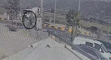 Kaza, Güvenlik Kamerasına Yansıdı