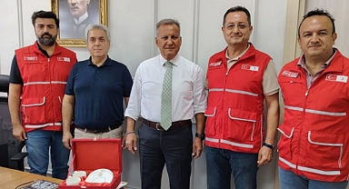 Kızılay’dan Hatay Vali Yardımcısı Bekir Sıtkı Dağ’a Ziyaret