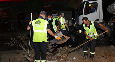 Küçük Sanayi Sitesinde Temizlik Çalışması