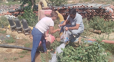 Kumlu’da Yeni Sondaj Kuyularından Su Numunesi Alındı