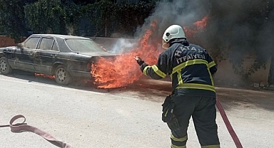 Mercedes Alevlere Teslim Oldu