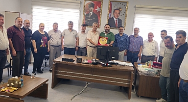 Muhtarlardan Başhekim Kavvasoğlu'na Ziyaret