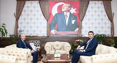 Rektör Eren’den Kaymakam Keklik’e Ziyaret