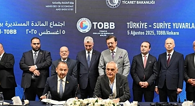 TÜRKİYE-SURİYE TİCARET KÖPRÜSÜ KURDU