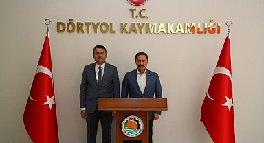 Vali Masatlı’dan Kaymakam Keklik'e Başarı Dileği