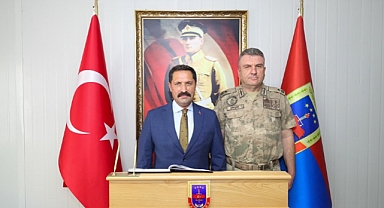 Vali Masatlı’dan Tuğgeneral Şimşek’e Ziyaret
