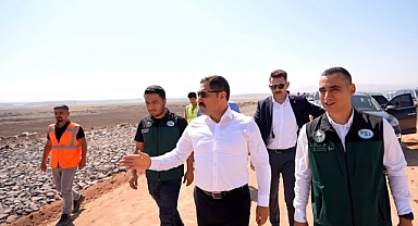 Vali Masatlı, Reyhanlı Barajı'ndaki Onarım Çalışmalarını İnceledi