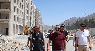 Vali Mustafa Masatlı Antakya'daki kentsel dönüşüm çalışmalarını inceledi