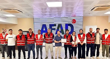 Yayladağı Arama-Kurtarma Ekibi’ne AFAD’dan Teşekkür Belgesi