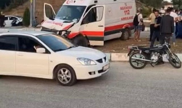 YAYLADAĞINDA AMBULANS KAZASI!