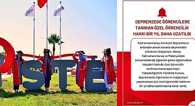YÖK’ten Depremzede Öğrenciler Kararı