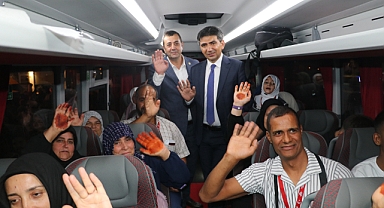 94 Engelli Vatandaş Umreye Uğurlandı