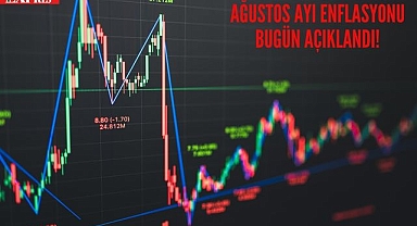 AĞUSTOS AYI ENFLASYONU BUGÜN AÇIKLANDI! VATANDAŞ YİNE ÜZÜNTÜDE..