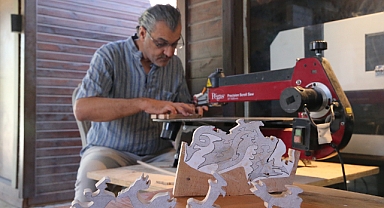 Ahşap Ustası Kültür Ve Sanat Çarşısı'nda Moral Buldu