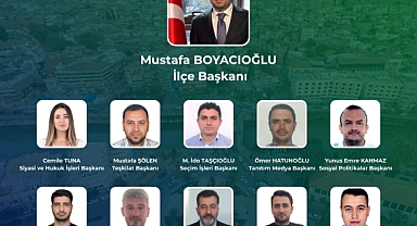 AK Parti Antakya İlçe Teşkilatı’nda Yeni Yürütme Kurulu Belirlendi