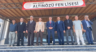 Altınözü Fen Lisesi'ne Moral Ziyareti