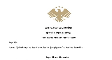 Antakya TOBB Öğrencisi, Batı Asya Atletizm Olimpiyatları’na Davet Edildi