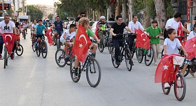 Arsuz’da Bisiklet Turu Düzenlendi