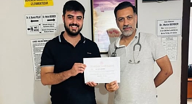 Başarılı Aile Hekimine Teşekkür Belgesi