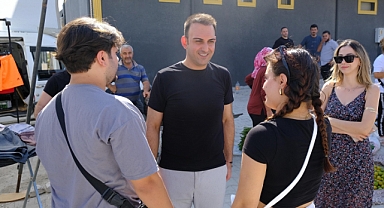 Başkan Özgün, Pazar Yerinde Vatandaşlarla Buluştu