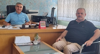 BAYRAKDAR'DAN YENİ MÜDÜRLERE ZİYARET