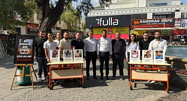 Boş Sıralar etkinliğiyle Gazze'de yaşamını yitiren çocuklar anıldı
