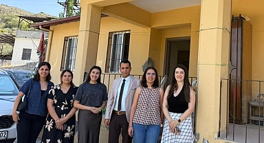 Defne İlçe Sağlık Müdürlüğünden Sağlık Evi Ziyareti