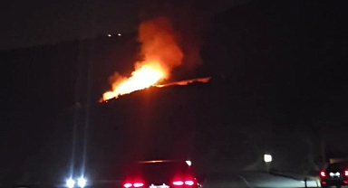 Elektrik Tellerinden Yangın Çıktı