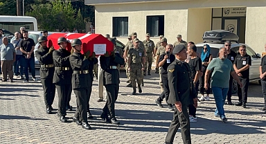 Emekli Astsubayın Cenazesi Toprağa Verildi