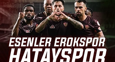 Esenler Erokspor - Hatayspor maçı TRT Spor’da