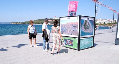 “GÖKYÜZÜNDEN TÜRKİYE FOTOĞRAFLARI” ÇANAKKALE’DE SERGİLENİYOR