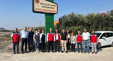 HATAY BİYOLOJİK MÜCADELE ÜRETİM MERKEZİ İNCELENDİ