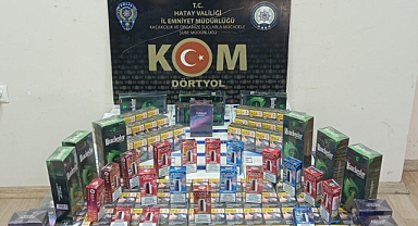 Hatay’da Kaçak İçki ve Sigara Operasyonu