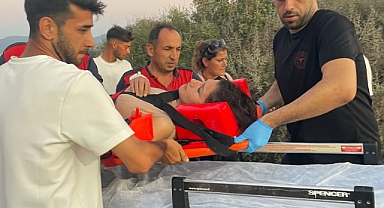 Hatay'da Titus Tüneli'nde Düşen Kadın Yaralandı